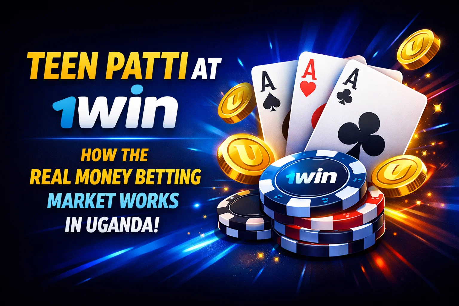 Teen Patti at 1Win in Uganda