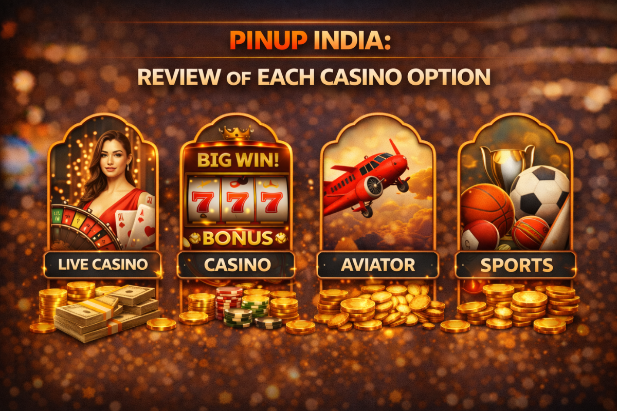 PinUp India: Review of Each Casino Option