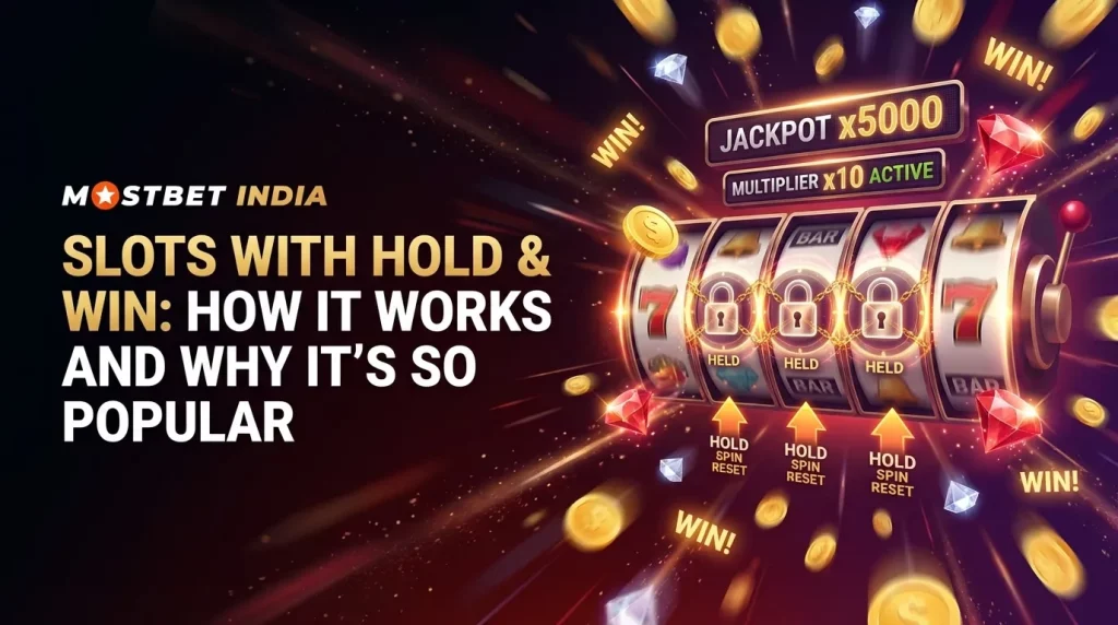 Slots with Hold and Win Mechanics at Mostbet India: How the Format Works and Why It is Used So Often